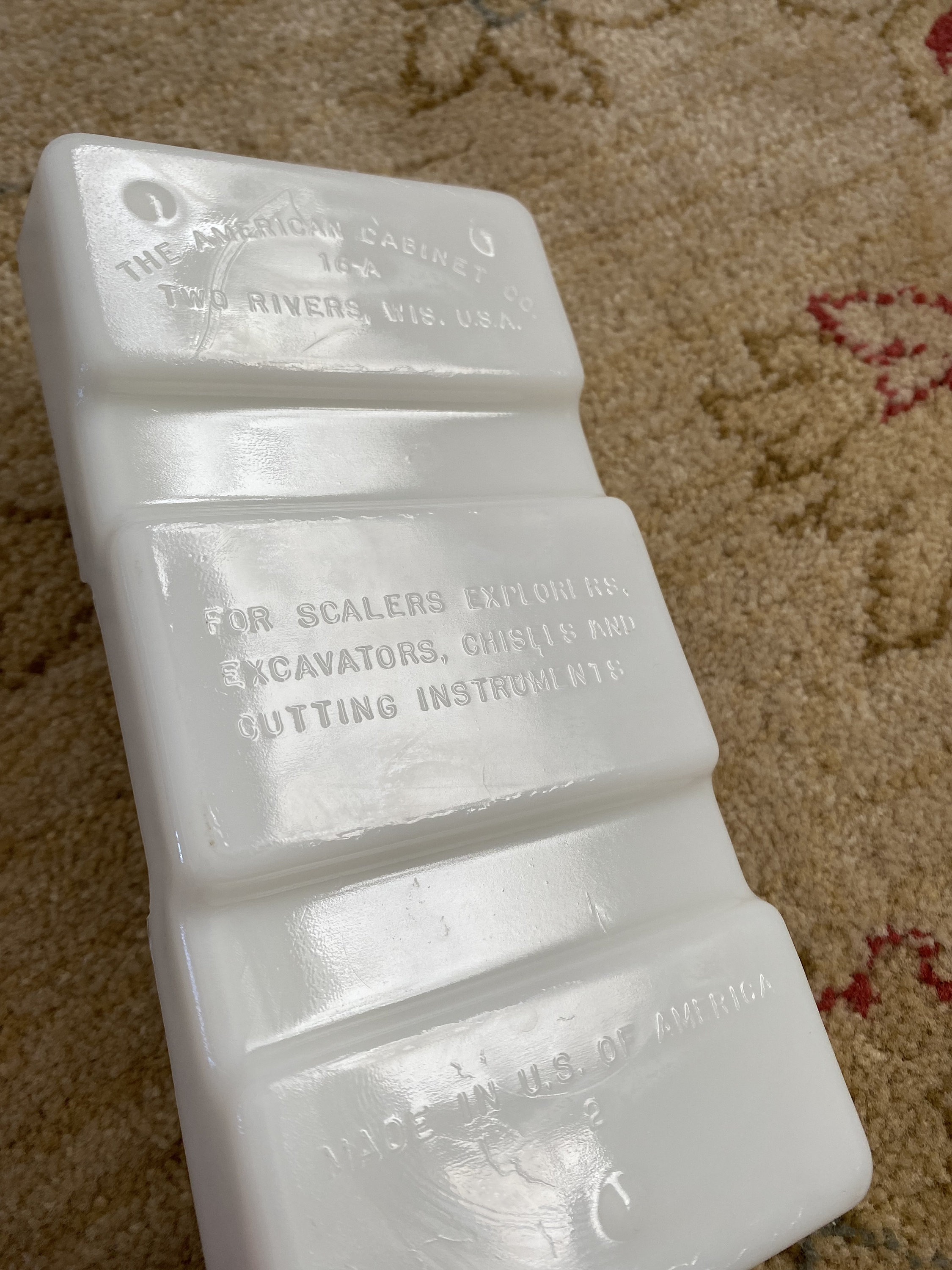 Vintage Milk Glass Dental Tray Etsy