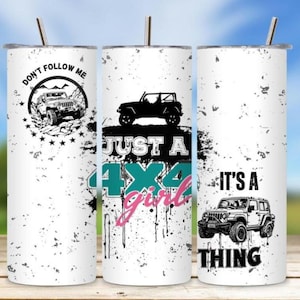 Jeep Girl Tumbler - Etsy