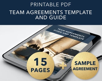 15-Page Team Agreements Guide + Sample Agreement
