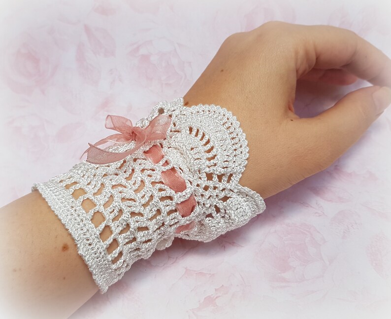 Crochet Bracelet/cuff Etsy Israel
