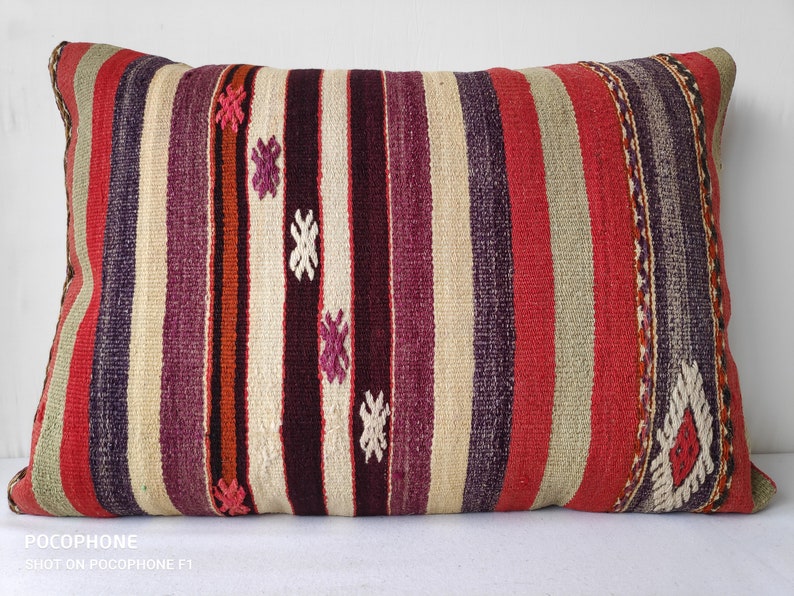 28x20 inch 70x50 cm Decorative Kilim Pillow Ethnic Kilim Pillow Anatolian Kilim Pillow Turkish Handmade Kilim Pillow,Pillow Kilim Pillow