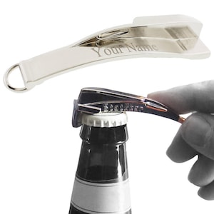 Custom Laryngoscope Bottle Opener Keychain Keyring - Engraved Personalized EMS EMT Anesthetist Anesthesiologist Nurse RN Gift Mac Blade Key