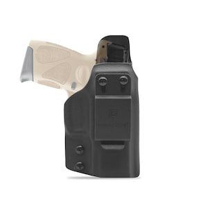 Funda Kydex IWB para pistolas Taurus PT111, G2, G2C, G2S / Retención de clic / Compatible con garras / Fabricada por veteranos de EE. UU.