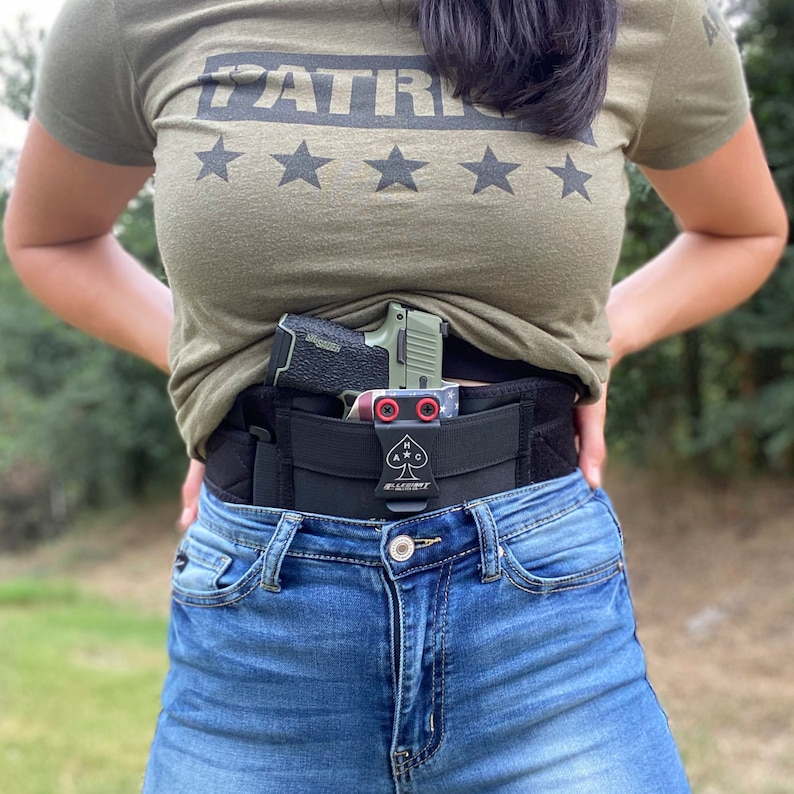 STRAPT-TAC Belly Band Holster Use With Any IWB Kydex Gun - Etsy