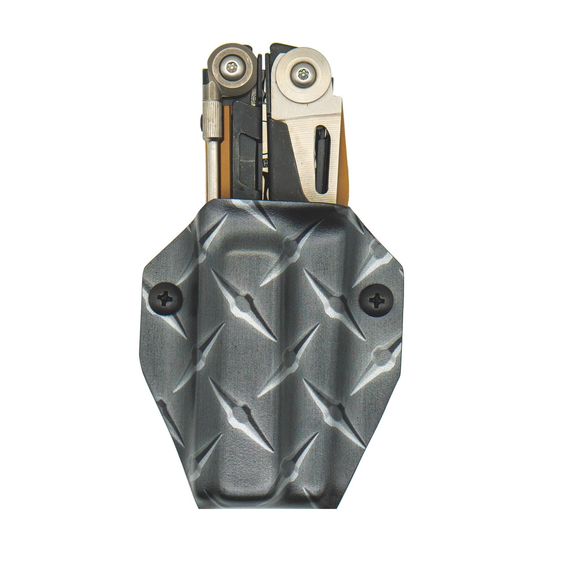 Clip & Carry Kydex Multitool Sheath For The Leatherman Charge - Made In USA - EDC Multi Tool Sheath Holder Holster Cover - Black - Foto 13