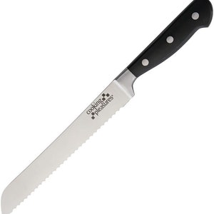 Personalized 8&quot; Bread Chefs Knife Kitchen Chef Knives Cooking Cook Cutlery Cookware Gift for Him Her Man Name Steel Engraved