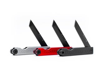 Pocket Samurai Slipjoint Edition - Keychain Folding Knife - Aluminum Edition