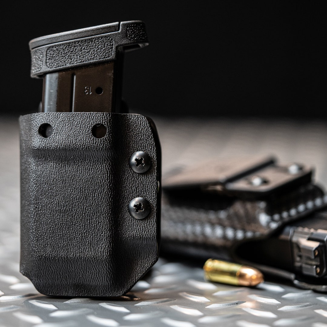 Clip & Carry Reversible/adjustable Kydex Pistol Magazine Holder Carrier