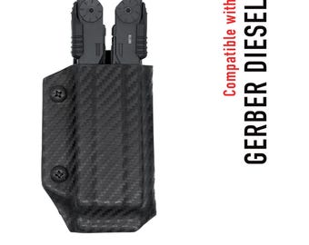 Leatherman Wave Clip & Carry Kydex Multitool-Hülle Für Den Gerber Diesel - Made In... With Belt - Foto 13