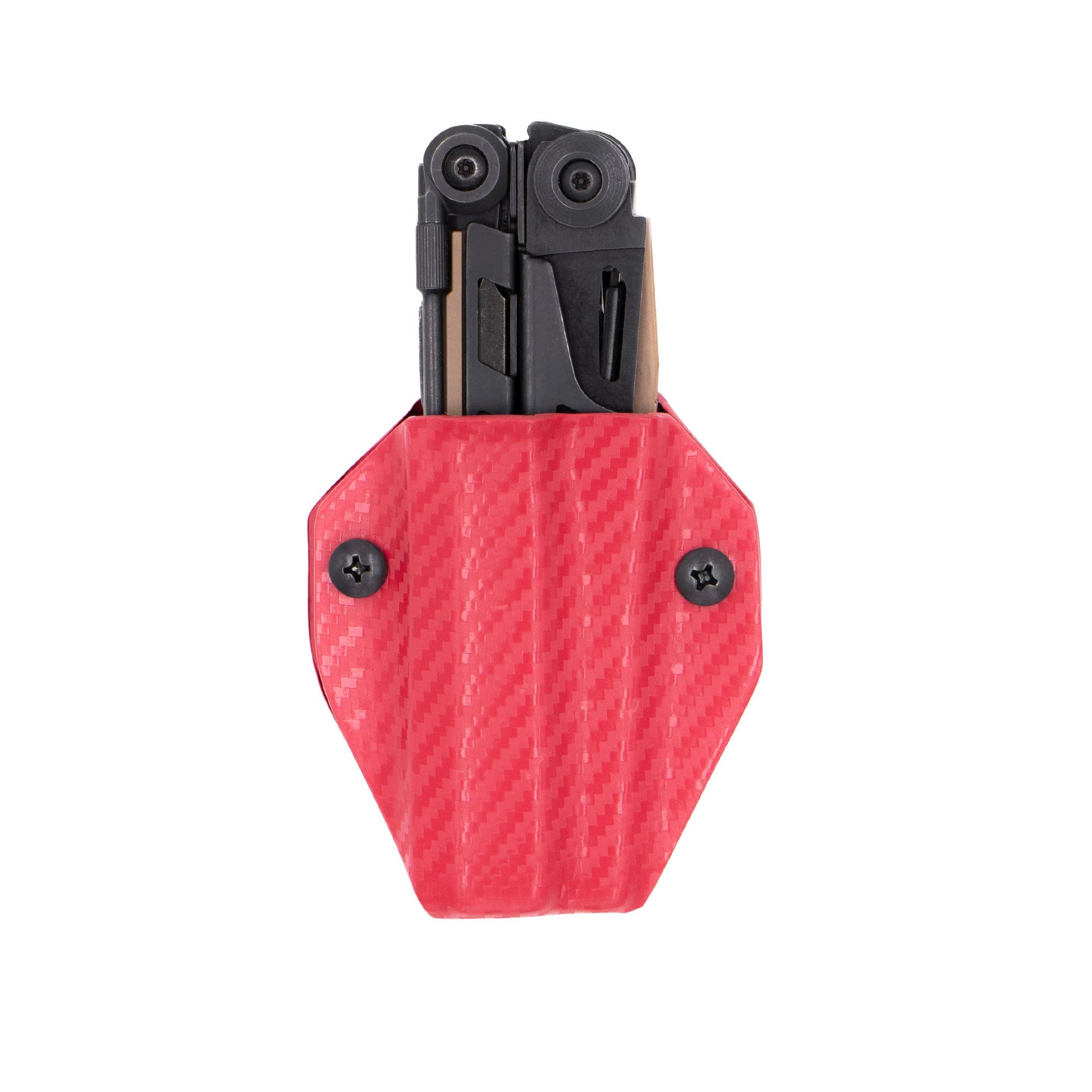 Clip & Carry Kydex Multitool Sheath For Leatherman MUT & MUT EOD - Made In USA (Multi-Tool Not Included) Multi Tool Holder Holster (Carbon Fiber Orange - Foto 12