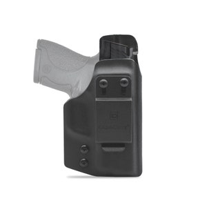 Funda Kydex IWB para Smith and Wesson S&W MP Shield / Shield Plus+ / M2.0 - Pistola de 9 mm/.40 con cañón de 3,1" - Fabricada por veteranos de EE. UU.
