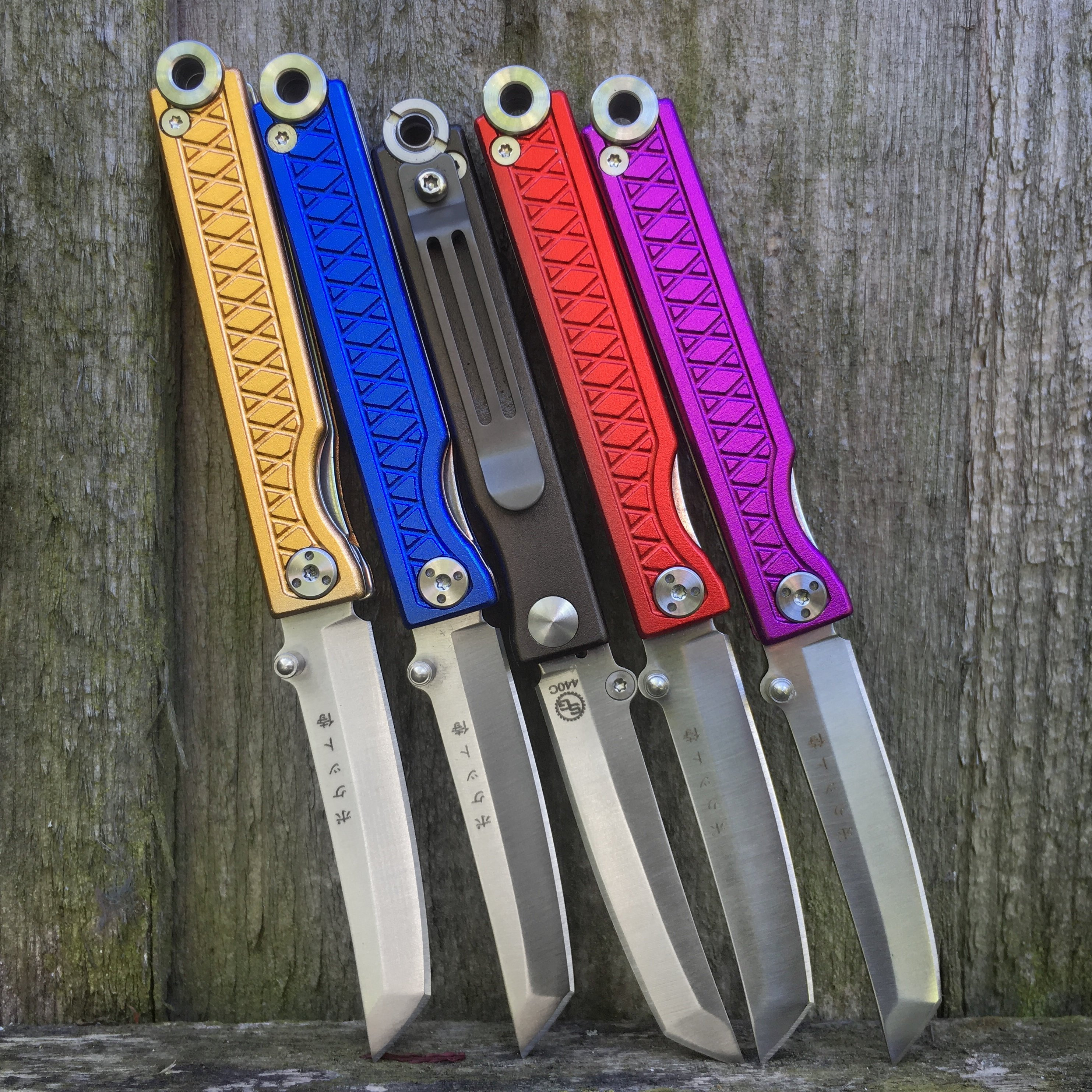 Custom Statgear Pocket Samurai Folding Knife - Personalized