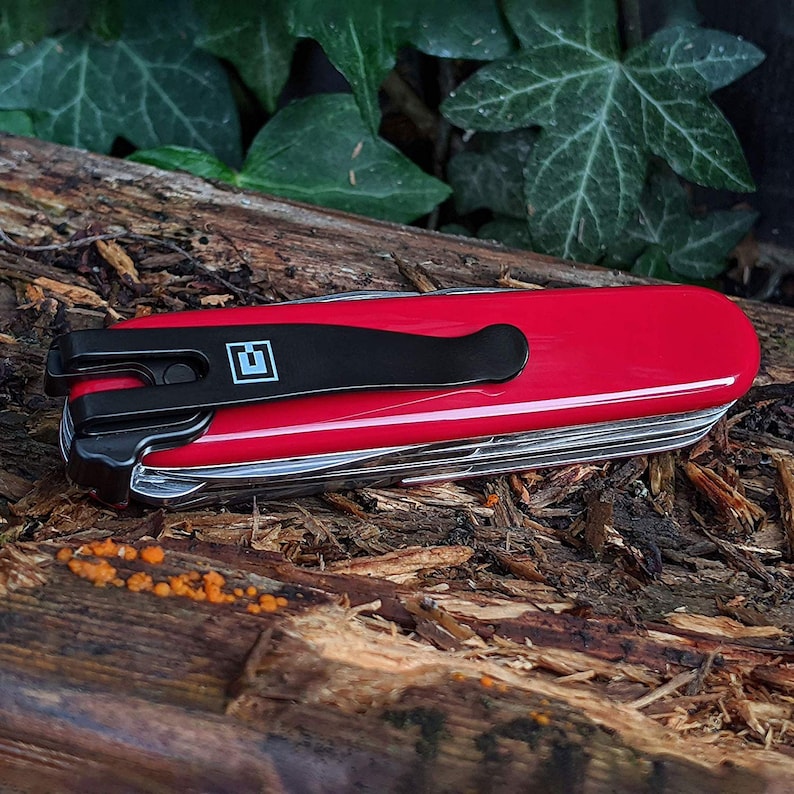 Swissqlip Swiss Army Knife Deep Carry Pocket Clip Compatible Etsy