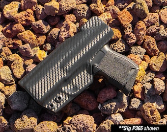 IWB Kydex Holster for the Sig Sauer P365XL | Click Retention | Adjus. Cant | Claw Compatible | USA Veteran Made