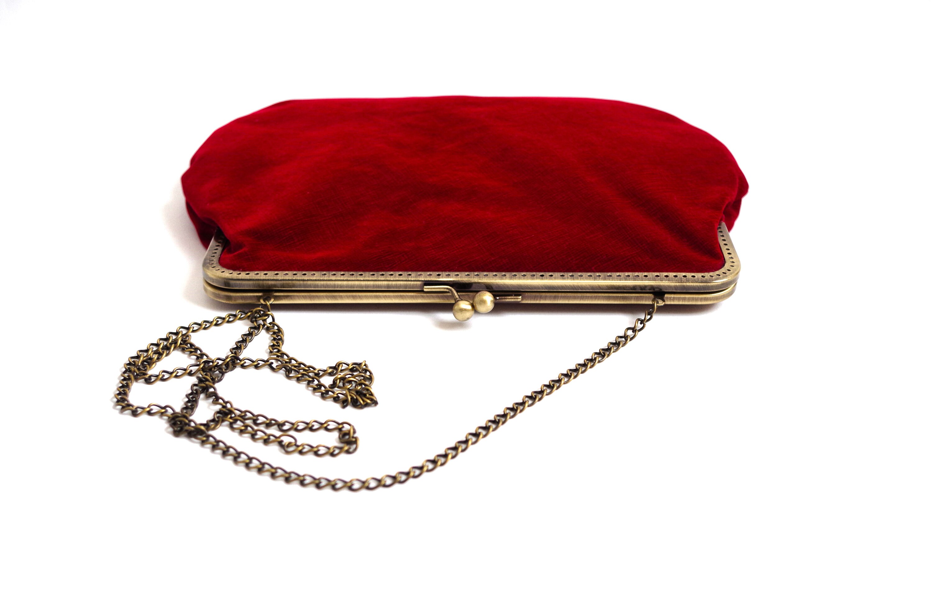 Kiss Lock Handbag Kiss Lock Purse Kisslock Bag Clutch Bag Etsy