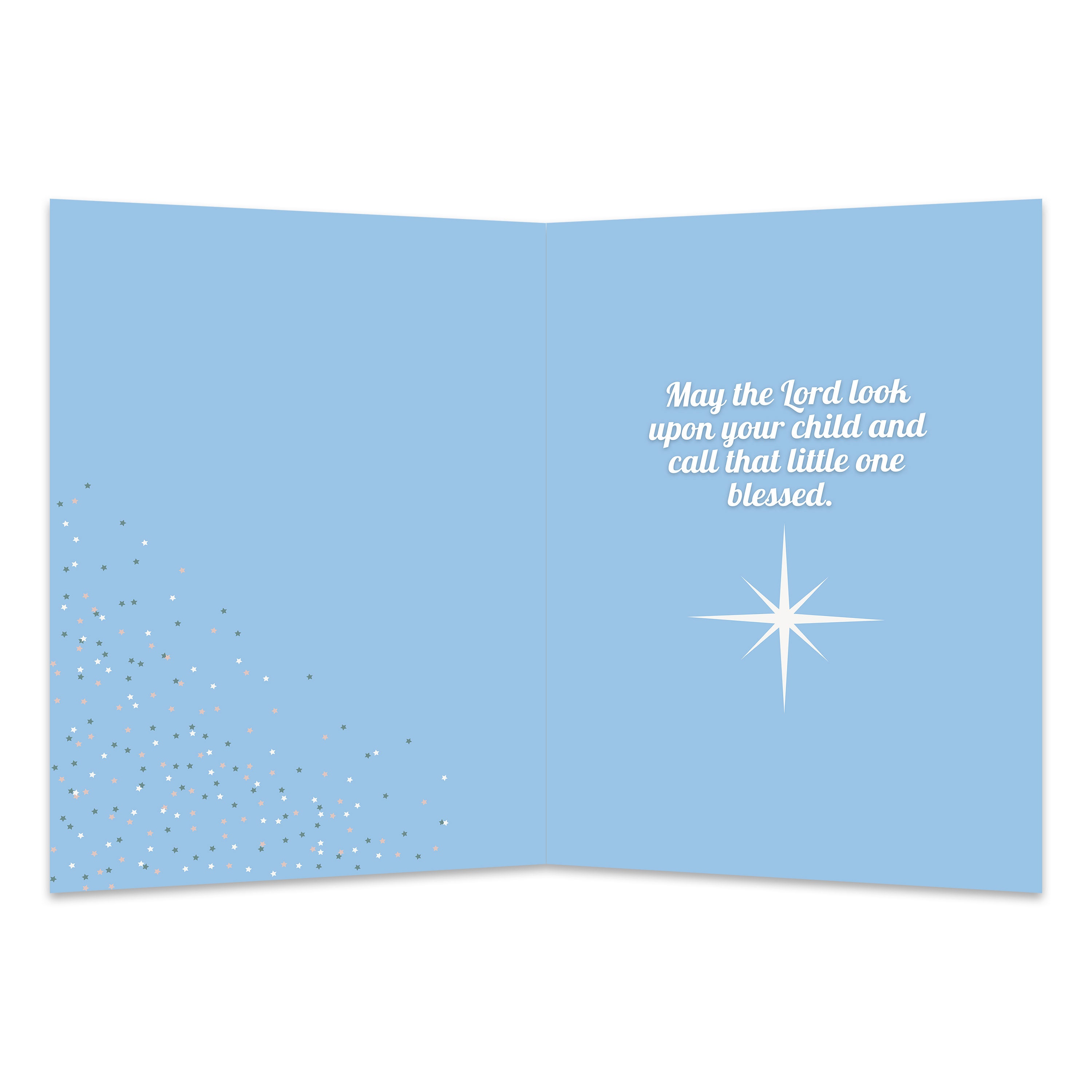 Christian Baby Shower Card for Girl Boy Christian Baby Shower Etsy