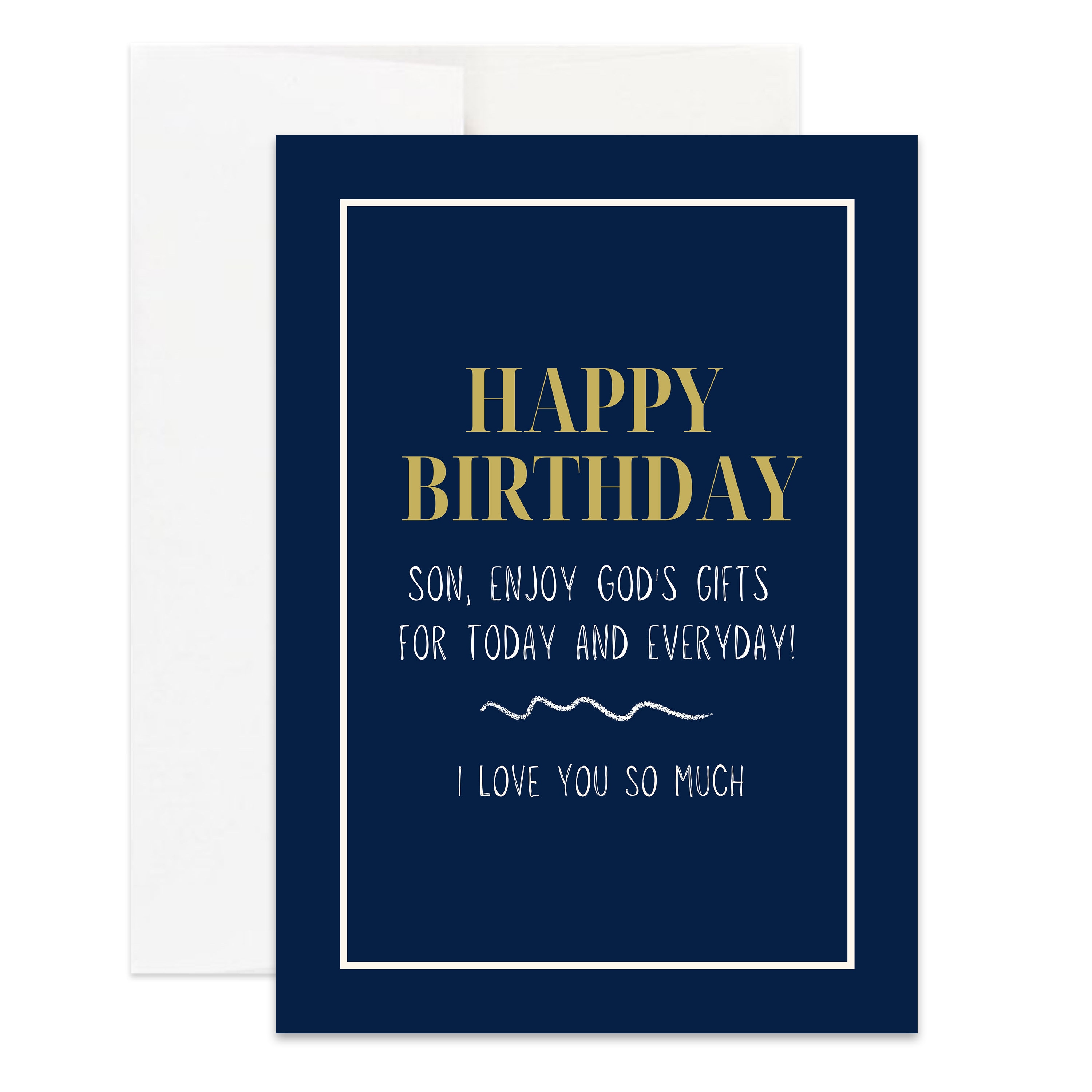 Christian Birthday Card for Son Card Christian Birthday Card - Etsy