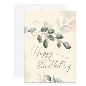 Carte de joyeux anniversaire chrétienne Carte d'anniversaire chrétienne, cadeau chrétien pour anniversaire