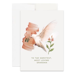 Christliche Oma Geburtstagskarte für Oma Card Christian Geburtstagskarte, christliches Geschenk für Oma Geburtstag