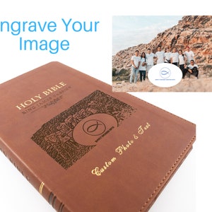Bible Image Laser Engraving