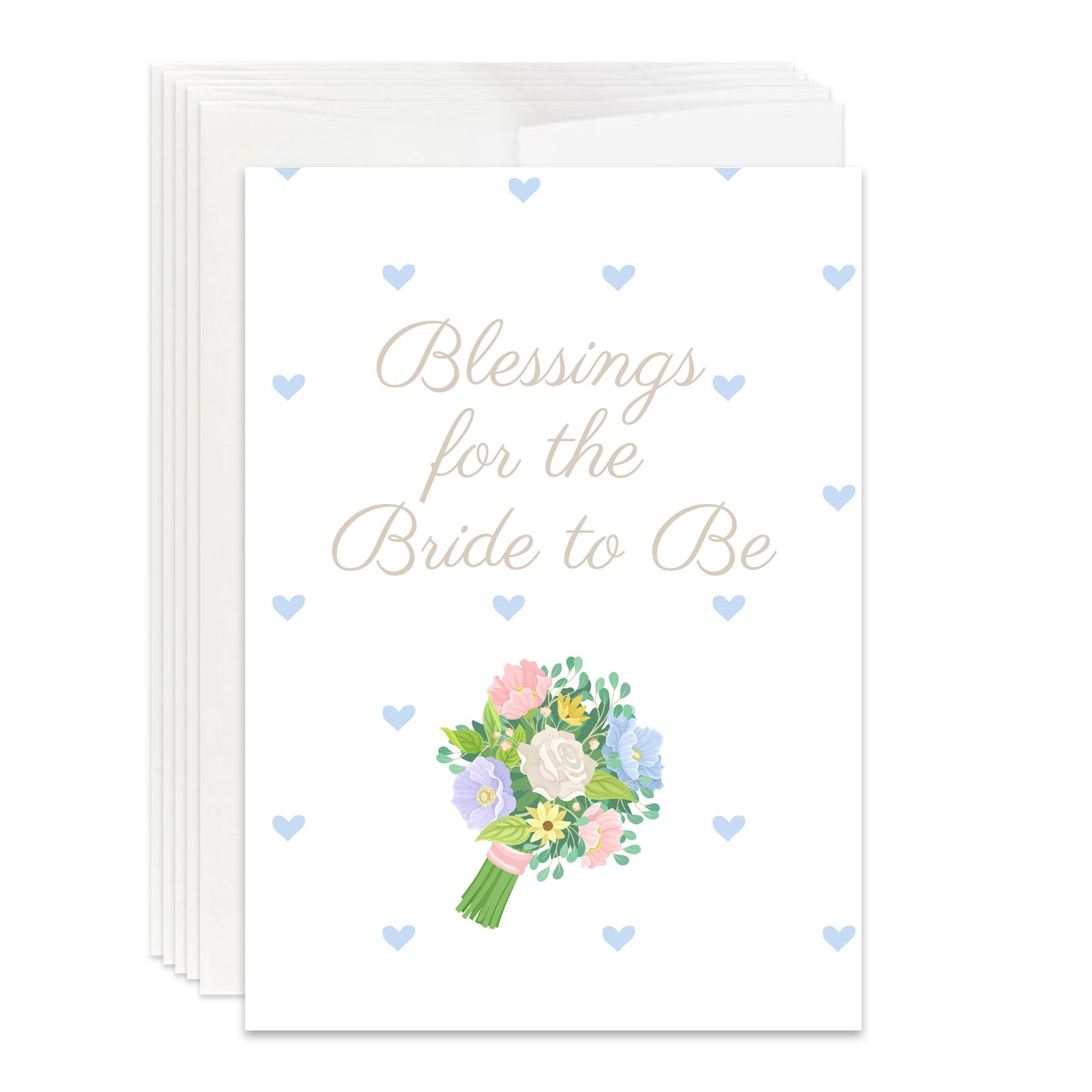 Christian Bridal Shower Card for Christian Bride Card - Etsy