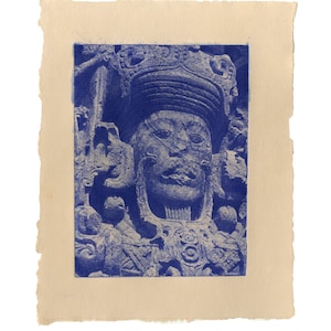 Mayan Stelae Poster