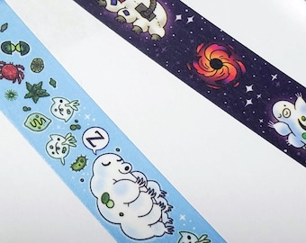 Tardigrade Wasserbär Washi Tape | Wissenschaft Biologie Washi Tape Aufkleber