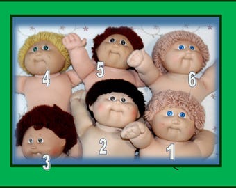 1980&#39;s TLC Cleaned Vintage Boy Cabbage Patch Doll. Pick the one that you like.  Coleco CPK Kid. Cabbage Patch Kid