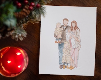 8x10 Photo Turned into Watercolor Painting