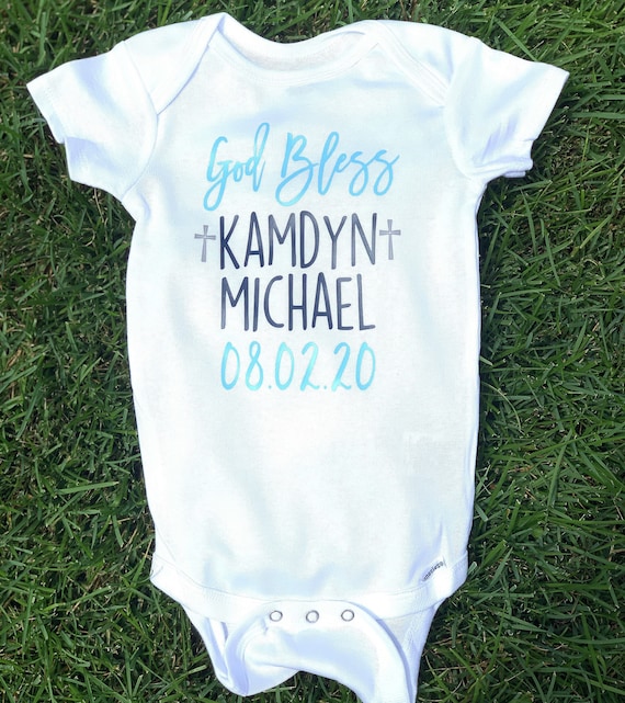 christening onesie