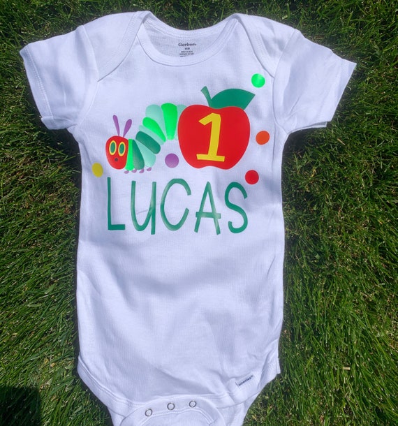 hungry caterpillar onesie