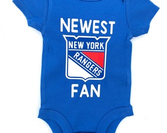 Newest New York Rangers Fan NYR Hockey Onesie Unisex Onesie