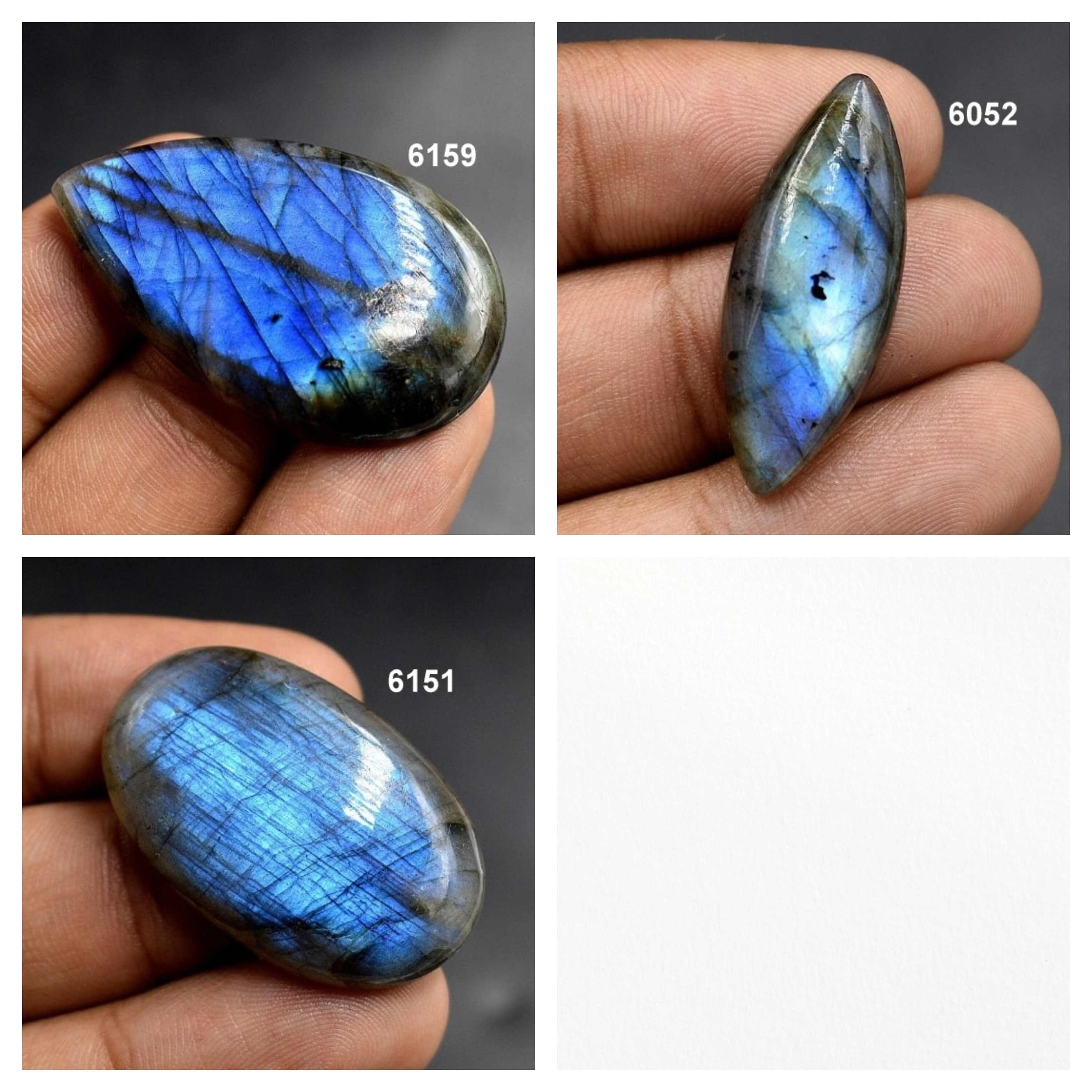 LABRADORITE GEMSTONE Cabochon Chakra Stone Multi Fire Etsy