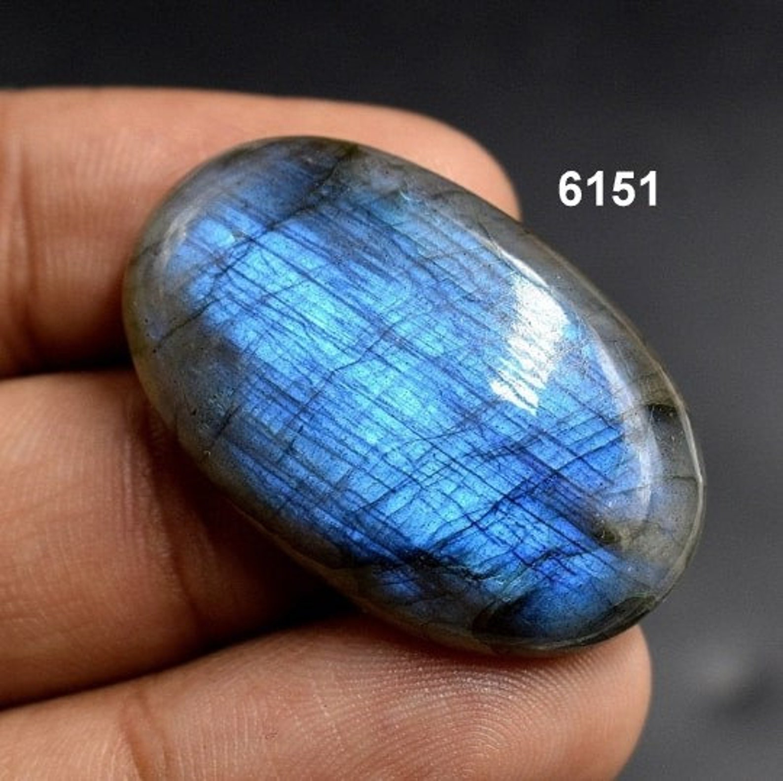 LABRADORITE GEMSTONE Cabochon Chakra Stone Multi Fire Etsy