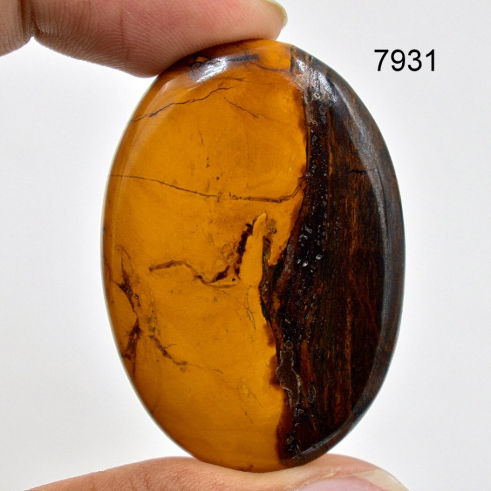 Desert Sunset Jasper Gemstone Cabochon AAA Quality Jasper Etsy