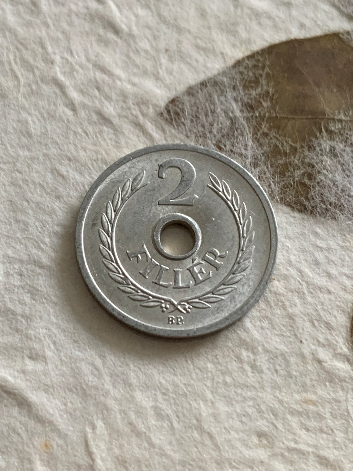 1965 Hungary 2 Filler Coin Etsy