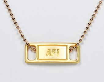 Gold AF1 Necklace
