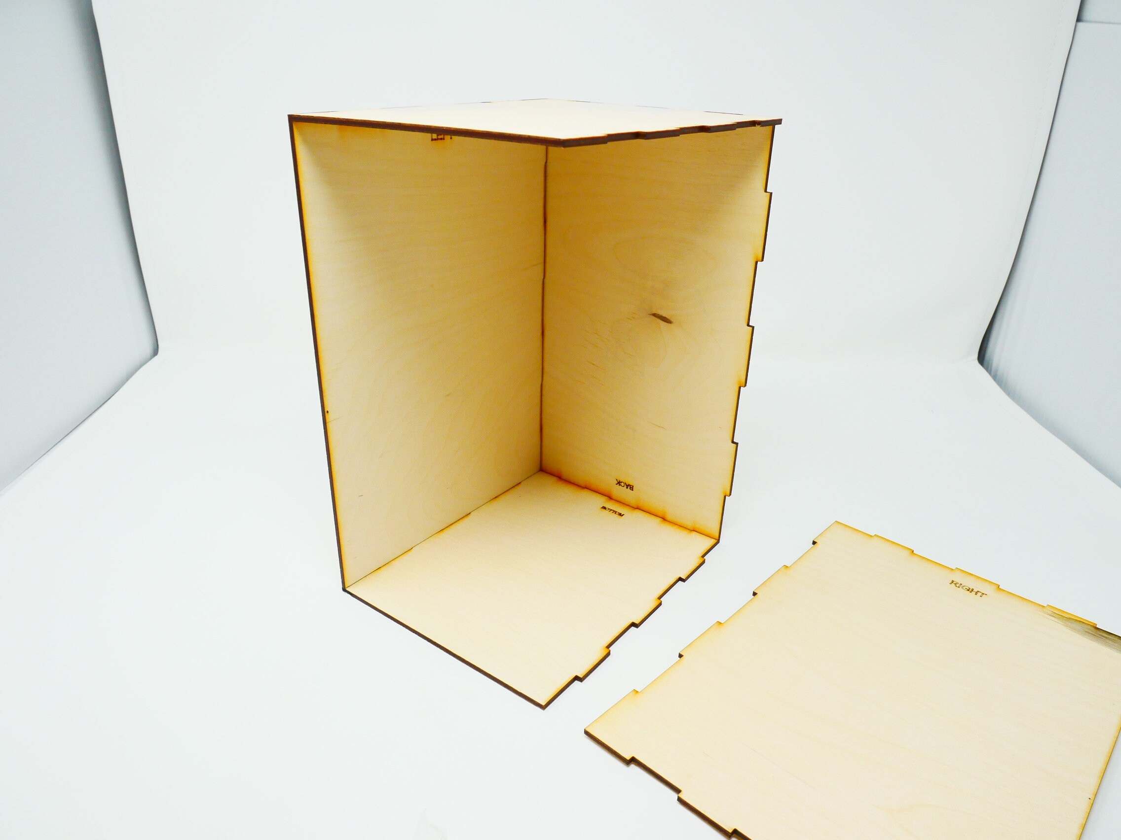 Laser Cut Book Nook kit Book Nook BookNook Bookend Etsy