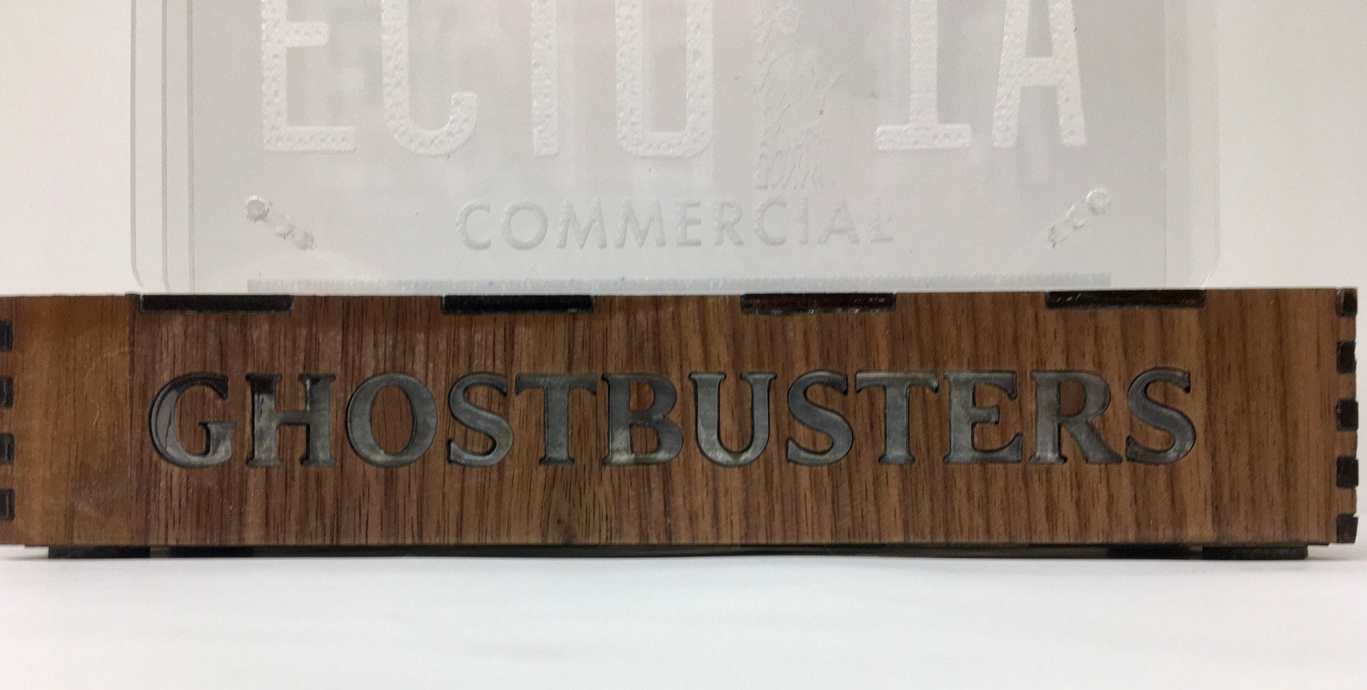 Ghostbusters ECTO 1A License Plate LED Light Night Light Etsy