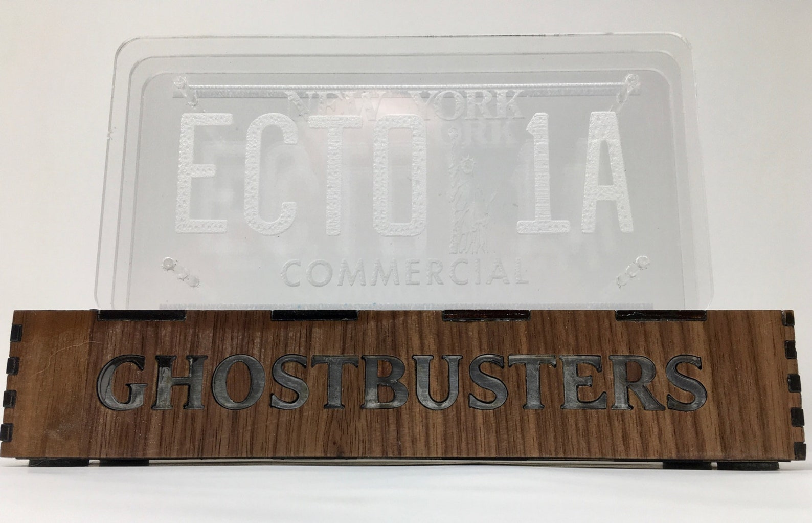 Ghostbusters ECTO 1A License Plate LED Light Night Light Etsy