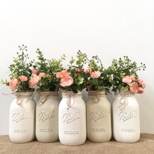 Mason Jar Centerpieces Etsy