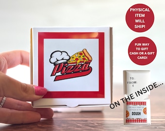 Pizza Birthday Money Holder, Pizza Birthday Card, Fun Birthday Money Holder, Pizza Birthday Gift Card Holder, Mini Pizza Box Gift Card