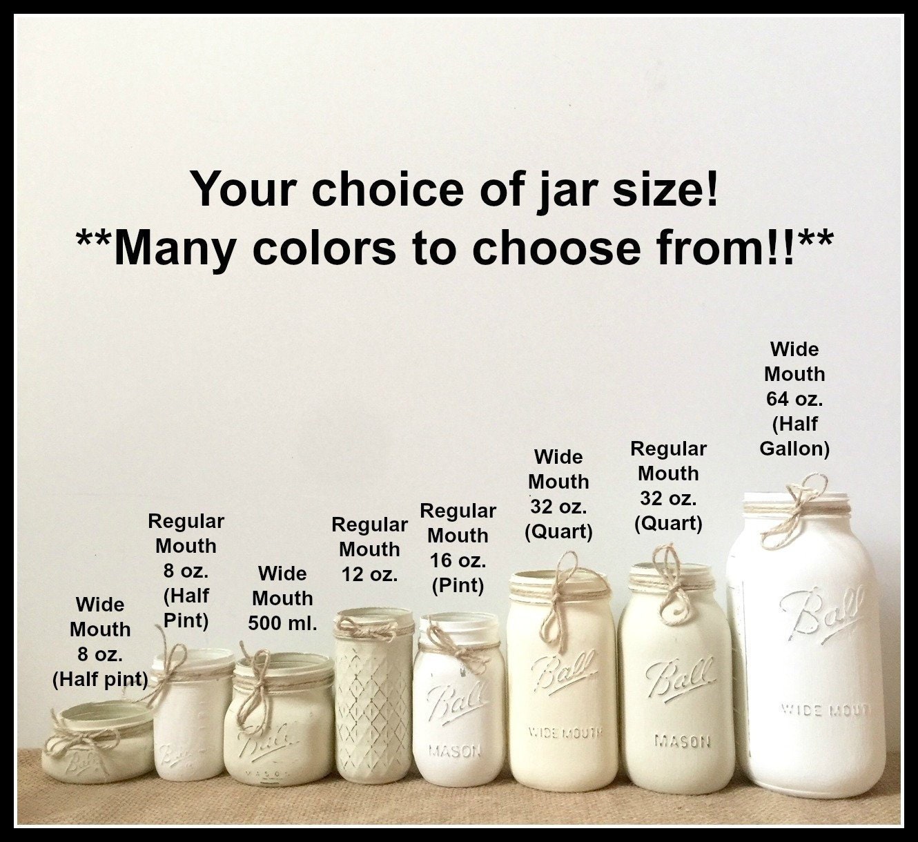 Painted Mason Jars Bulk Mason Jars Distressed Mason Jars Etsy Canada