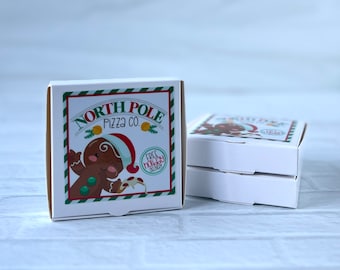 Christmas Cash Gift Card Box, Pizza Gift Card Holder for Pizza Lover, Stocking Stuffer for Teens, Physical Product will Ship! Mini Pizza Box