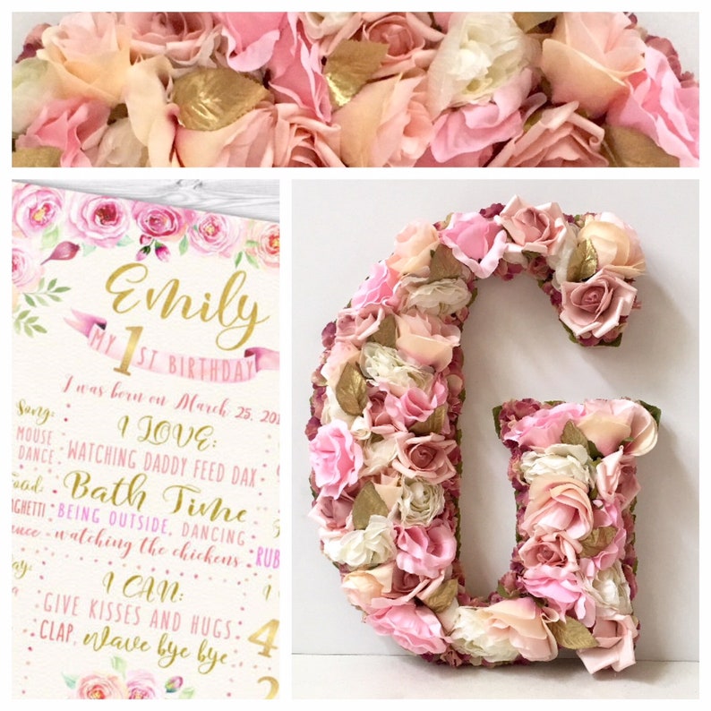 Baby Shower Decorations Girl Blush Pink Baby Shower Decor Etsy