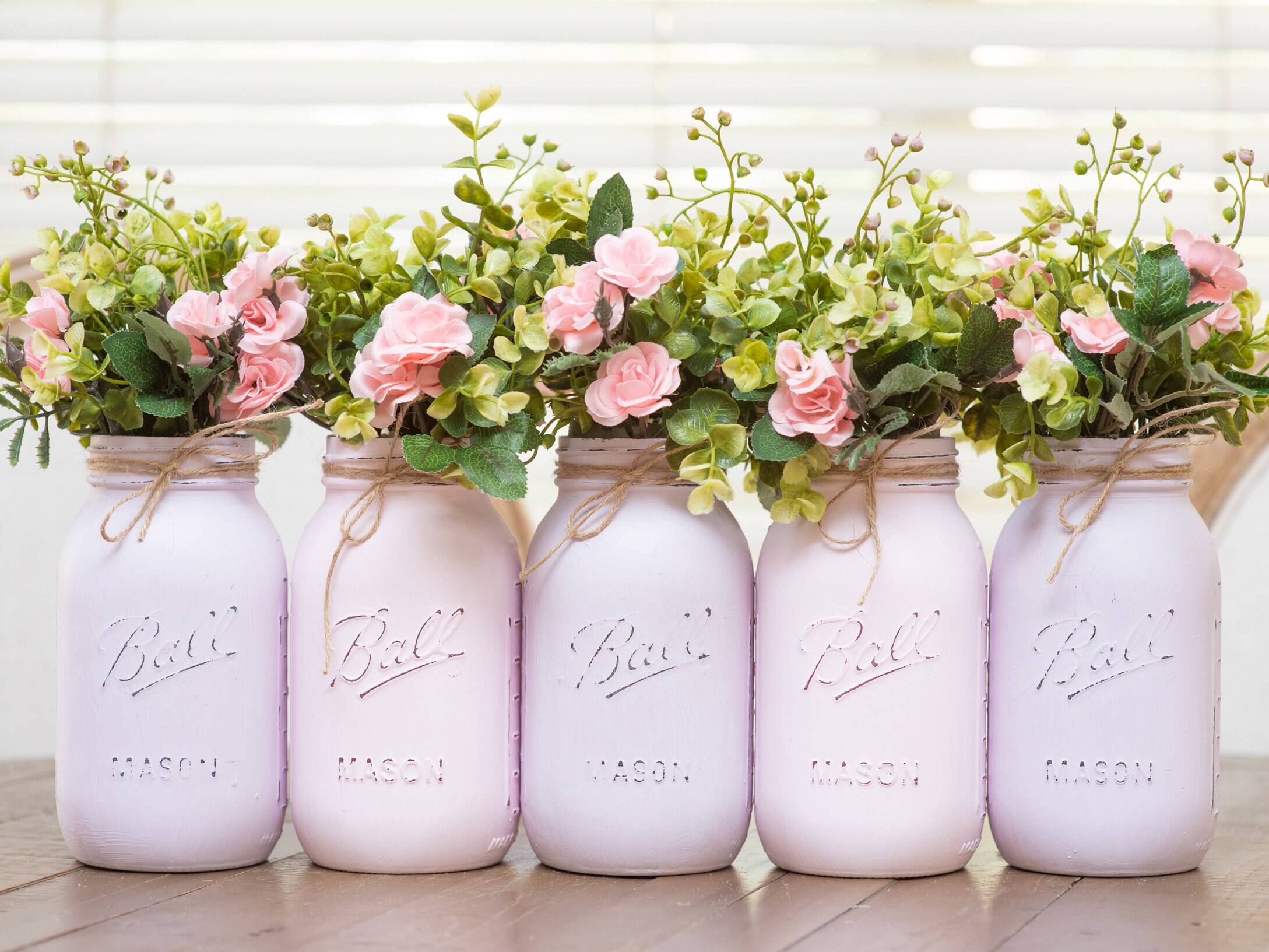 Variety of Sizes Available 16 Oz. Mason Jars, Painted Mason Jars Bulk Mason  Jars Distressed Mason Jars, Mason Jar Vase, Rustic Mason Jars -  Israel