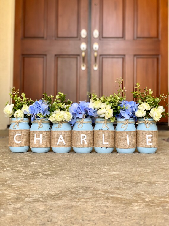 Personalized baby sale shower decorations