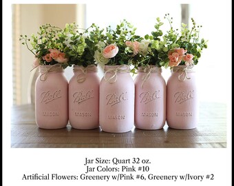 Spring Mason Jar Decor – Craft Box Girls