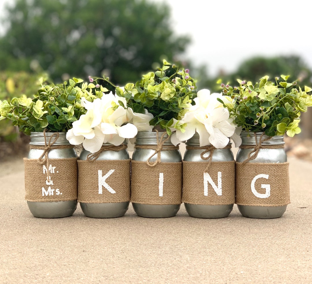 Personalized Wedding Decorations Rustic Wedding Decorations for Table ...