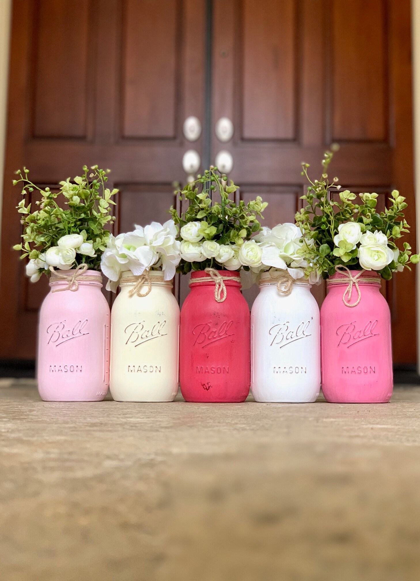 Baby Shower Mason Jar Centerpieces Baby Shower Mason Jars Etsy